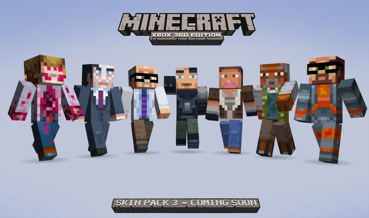 Elástico Cava a lo largo Did you know that there are official Minecraft Half-Life and Portal skins?  | Fandom