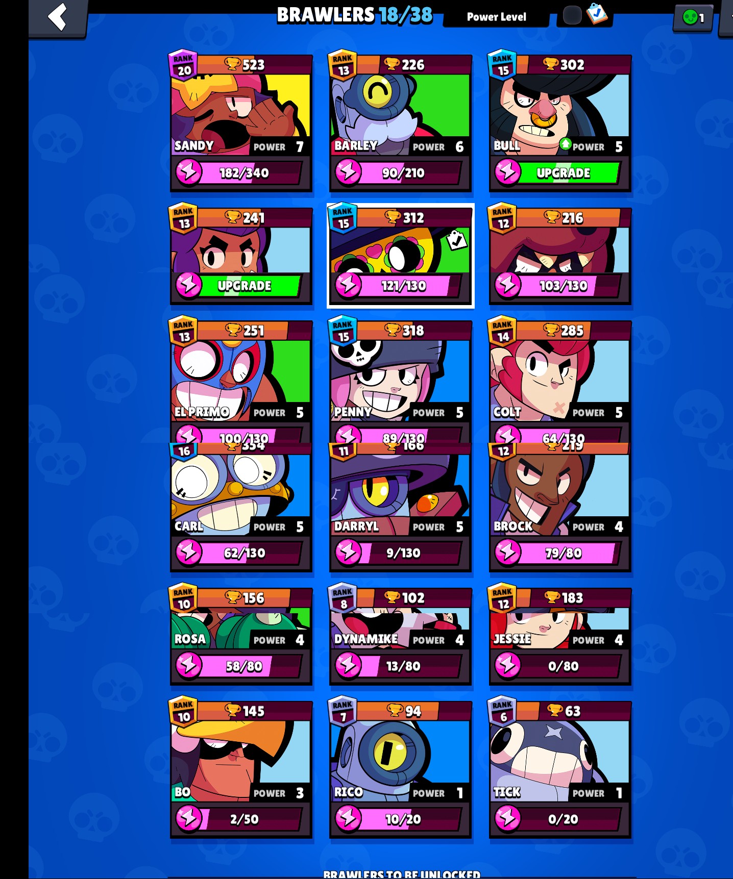 Best Brawlers To Upgrade Fandom - brawl stars which star power upgrade first