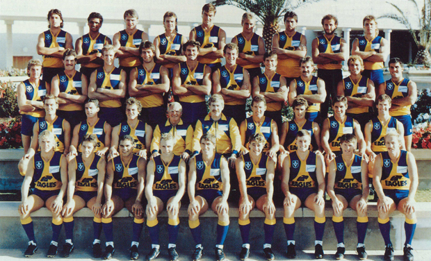 old west coast eagles jersey