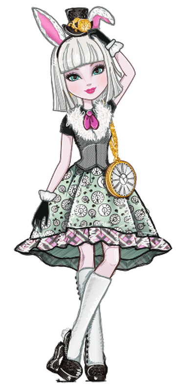 Ever After High Bunny Blanc Doll With Bag