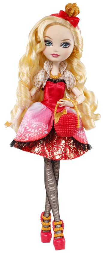 Ever After High Basic Budget Apple White Doll - Closed Mouth Wave