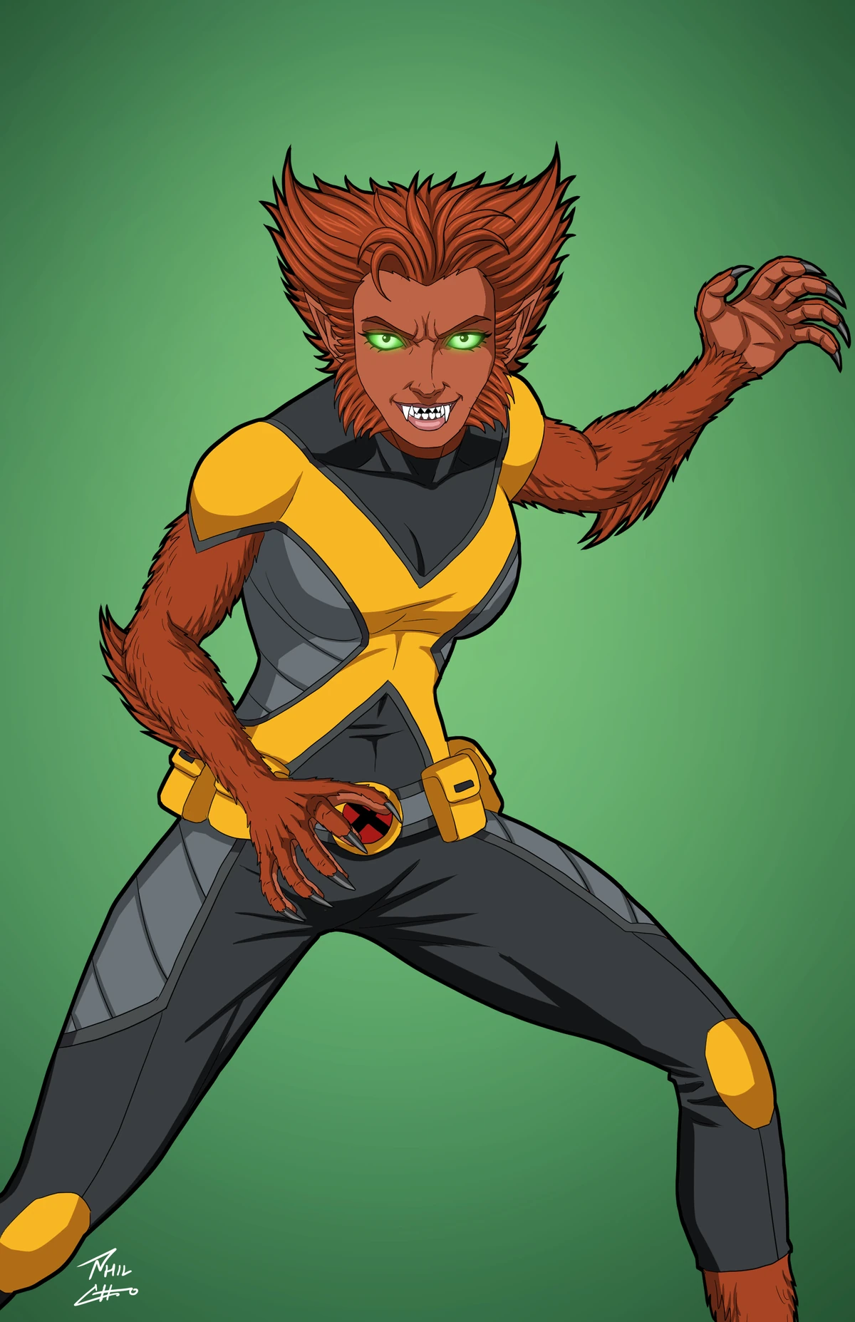 Rahne Sinclair | Earth-27 Wiki | Fandom, image size:1200x1855