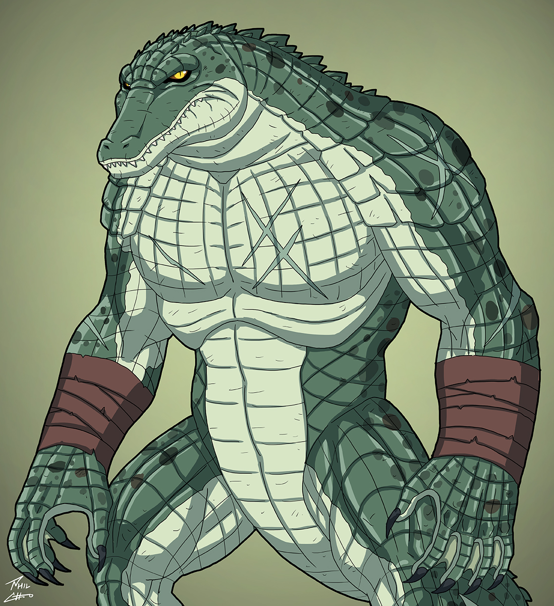 人物圖54 Leatherhead | Earth-27 Wiki | Fandom