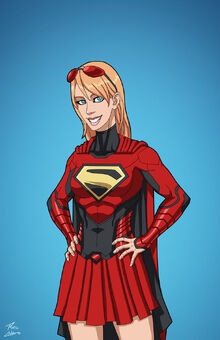 Supergirl (Kara Red Suit)