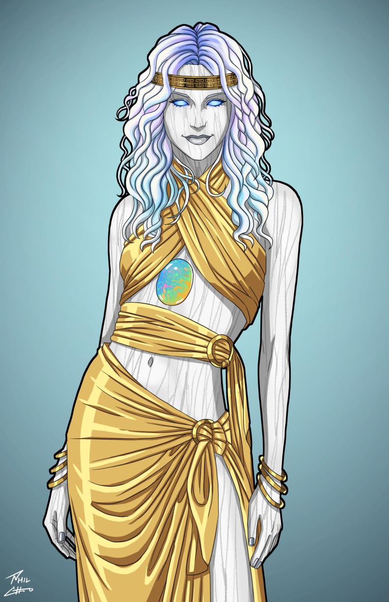 rhea greek goddess drawing