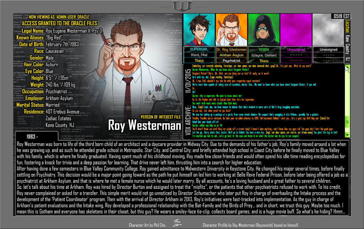 Oracle Files Roy Westerman Earth 27 Wiki Fandom