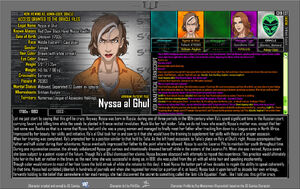 Oracle Files: Nyssa al Ghul 1