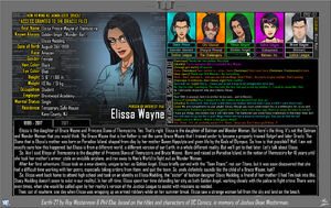 Oracle Files: Elissa Prince-Wayne 1