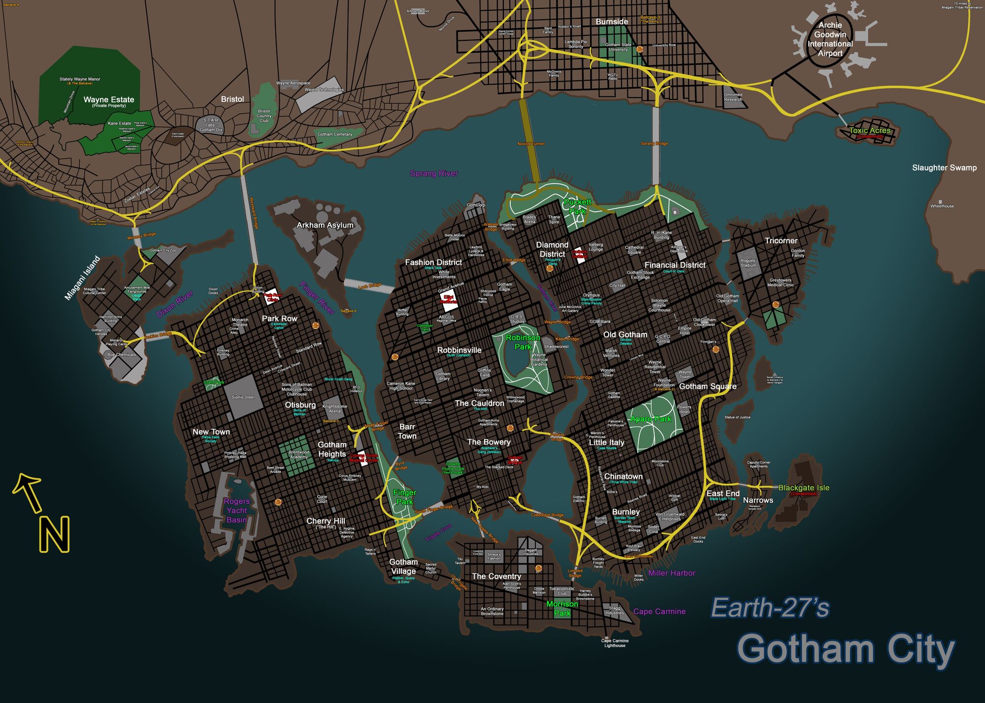Gotham city site officiel