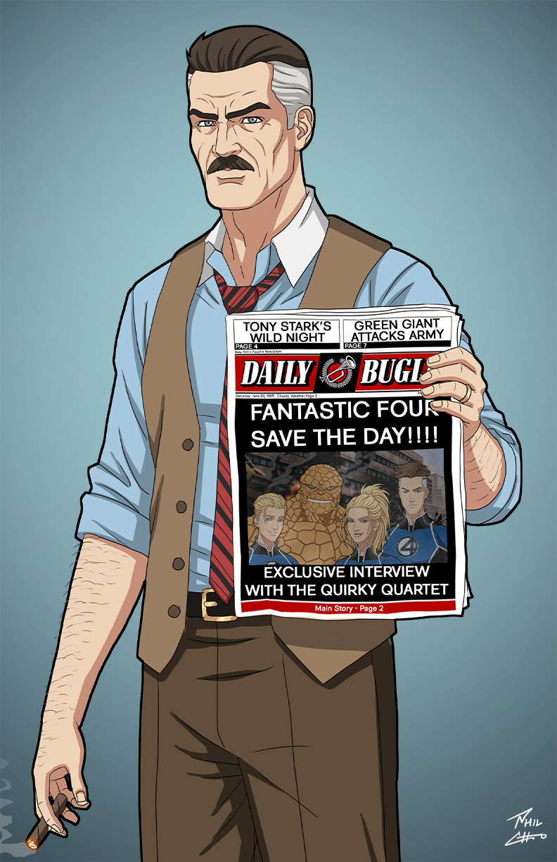 Legado da Marvel on X: J. Jonah Jameson resumindo a reação de