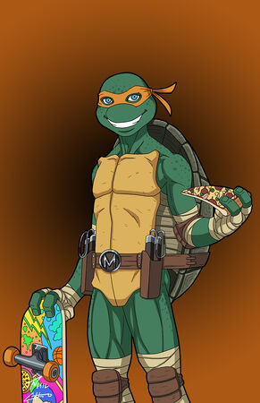 Michelangelo | Earth-27 Wiki | Fandom