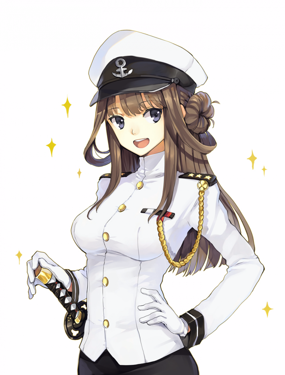 Аниме тянка военная