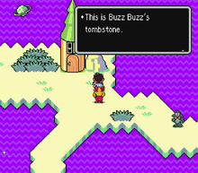 Buzz Buzz's tombstone screenshot