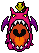 The Ultimate Chimera's in-game sprite, opening its mouth.