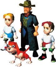 Main Cast N64 Render