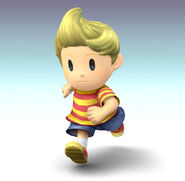 Lucas' render from Super Smash Bros. Brawl.