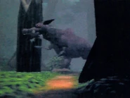 The Black Drago that lived in the Sunshine Forest in EarthBound 64.