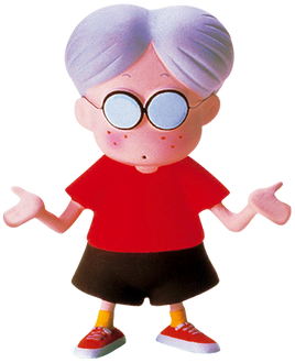 Clay model of Lloyd