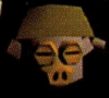 The face of a Pigmask Private, a rank that goes unused in the final game.