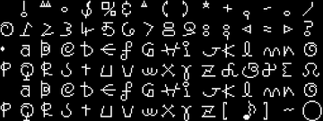 Saturnfont