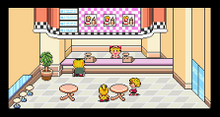 Burger Shop EB inside