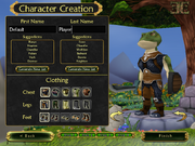 Character Creation step 4