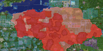 May 5, 2020 (Medium red is controlled towns)