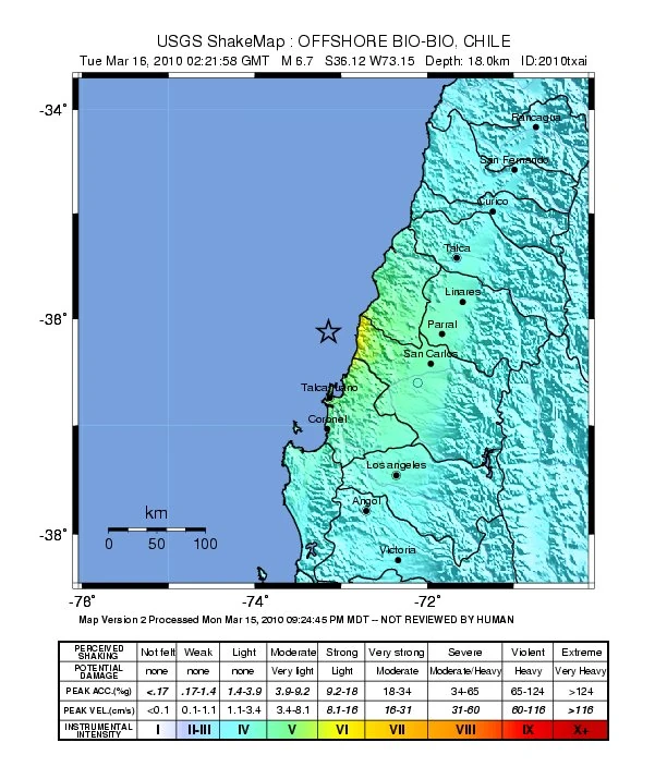 2010 March 15 (2321), Chile Earthquakes Wiki Fandom