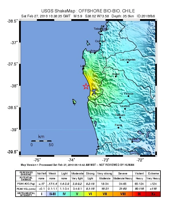 2010 February 27 (0738), Chile Earthquakes Wiki Fandom