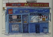 Al's Cafe Drawing