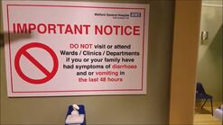 Walford General Hospital Ward Sign (October 2017)
