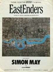 EastEnders Sheet Music Front (1985)