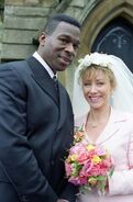 Alan Jackson and Carol Jackson Wedding (29 April 1996)