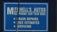 Mitchell's Autos Sign