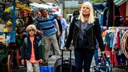Dennis and Sharon Watts arriving in Walford