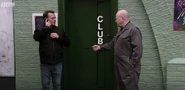 Billy and Phil outside the club (6 April 2018)
