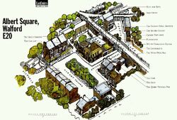 Albert Square Eastenders Map Maps | Eastenders Wiki | Fandom
