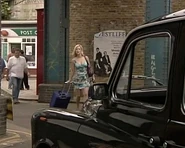 Clare leaving Walford.
