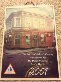 EastEnders 2001 Calendar Front