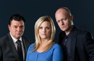 Derek Branning, Tanya Jessop & Max Branning (2011)