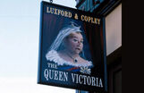 Queen Vic outside sign