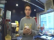 Matt Di Angelo in the Canteen