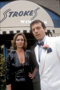 Den & Joanne.jpg (743 KB) Den and Joanne Francis outside Strokes