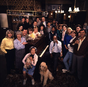 Cast photograph of 
