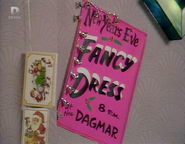 The Dagmar New Year's Eve Fancy Dress Poster (31 December1987)