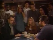 Poker game at the cafe (17 August 1995)
