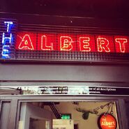 The Albert sign