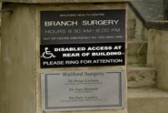 Walford Surgery Sign