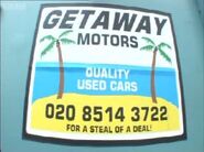 Getaway Motors Sign