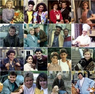 The Cast of 1985 individually photographed.